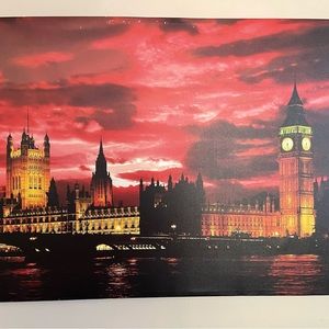 Original painting oil on canvas. Reliving the moment. A beautiful night.